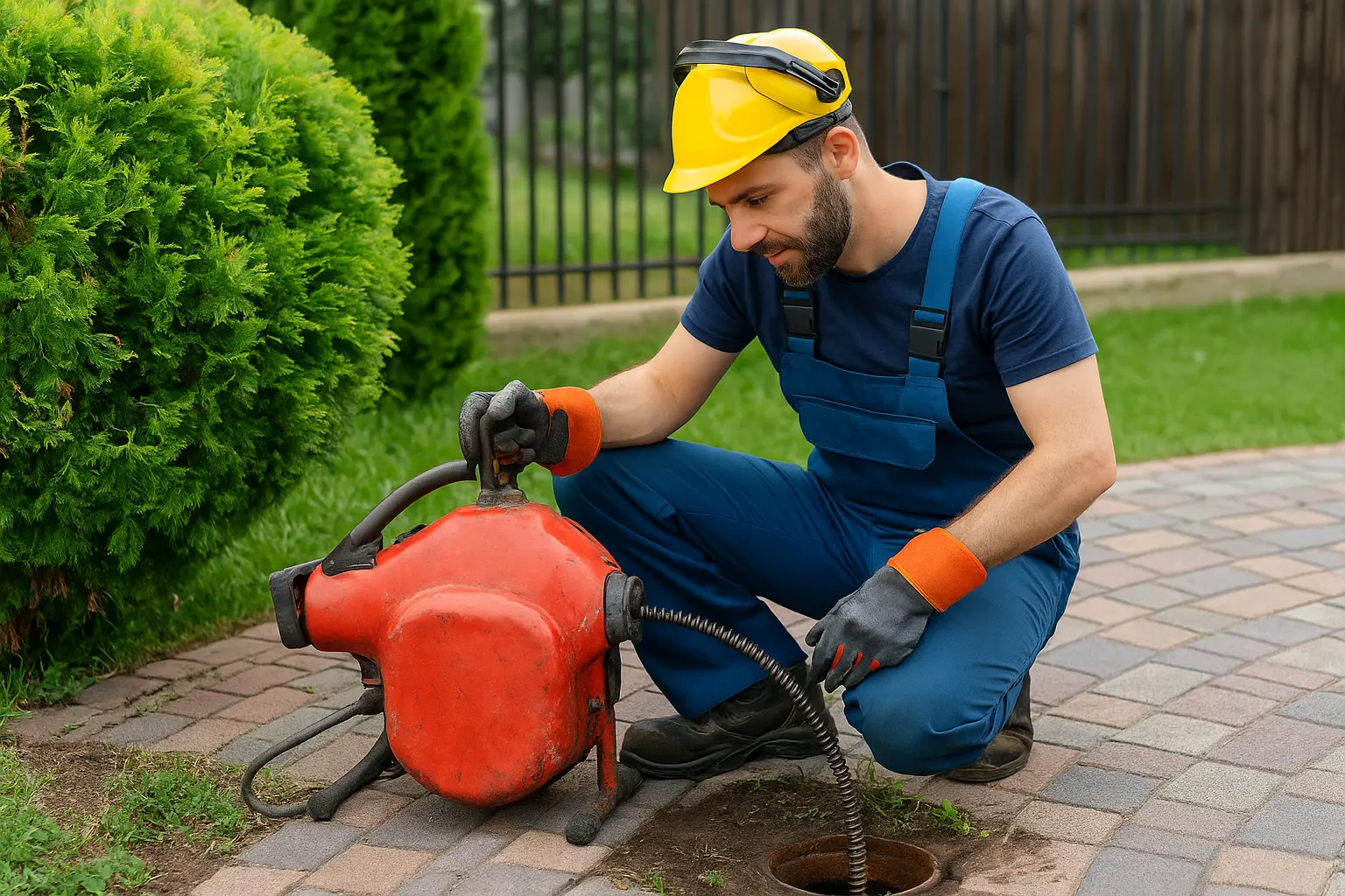 Débouchage à haute pression
