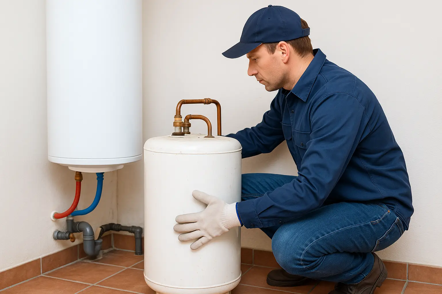 Installation chauffe-eau
